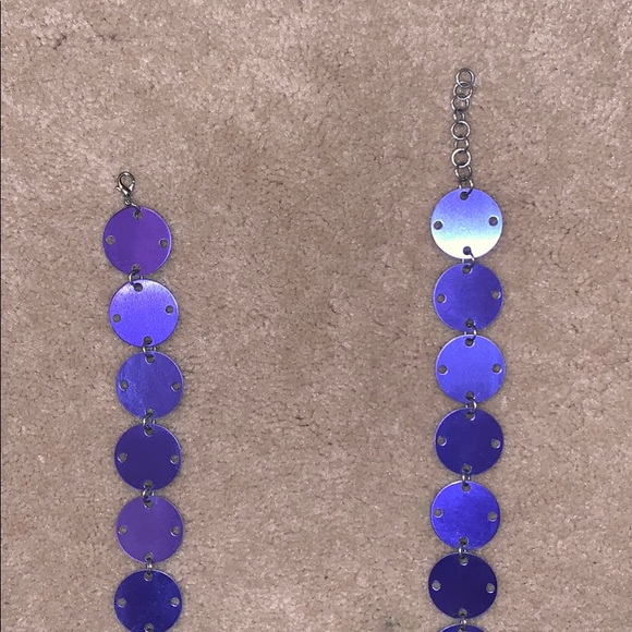 Custom beautiful purple chain top - Picture 4 of 6